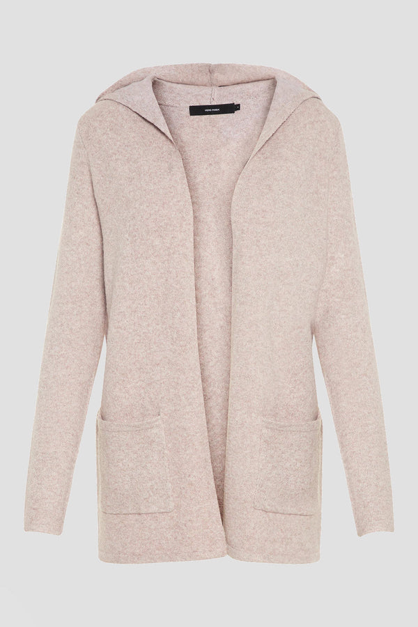 Carraig Donn Vero Moda Curve Pink Hooded Cardigan