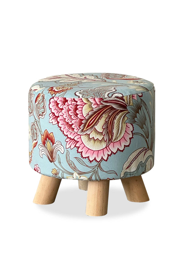 Carraig Donn Vintage Floral Footstool