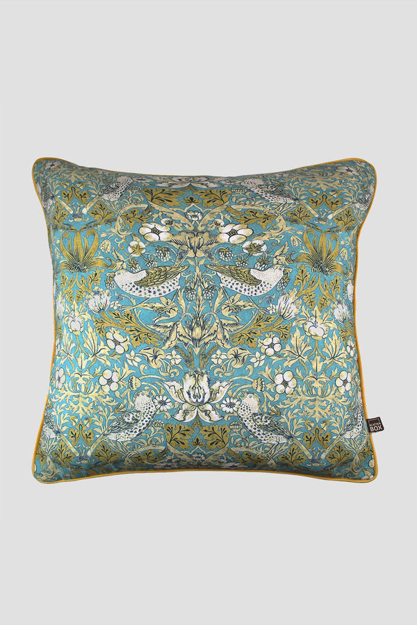 Carraig Donn Vivaldi 58x58cm Cushion in Teal and Gold