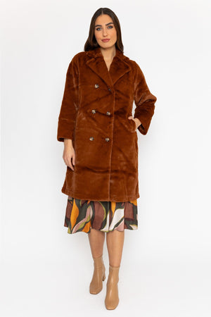 Carraig Donn Vivienne Jacket in Brown