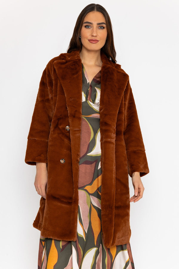 Carraig Donn Vivienne Jacket in Brown