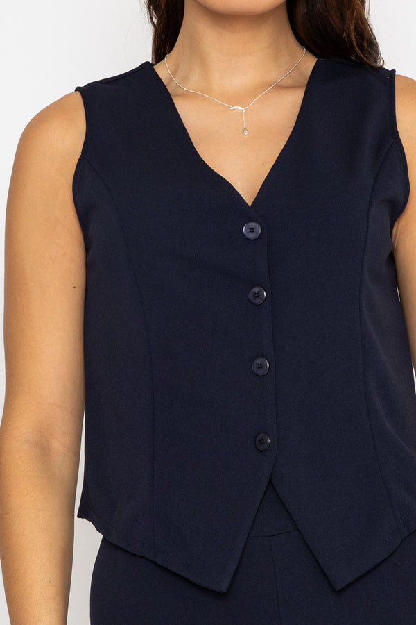 Carraig Donn Waistcoat in Navy