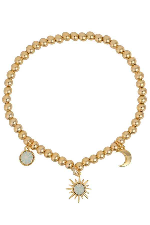 Carraig Donn White Opal Crystal Sunshine Bracelet