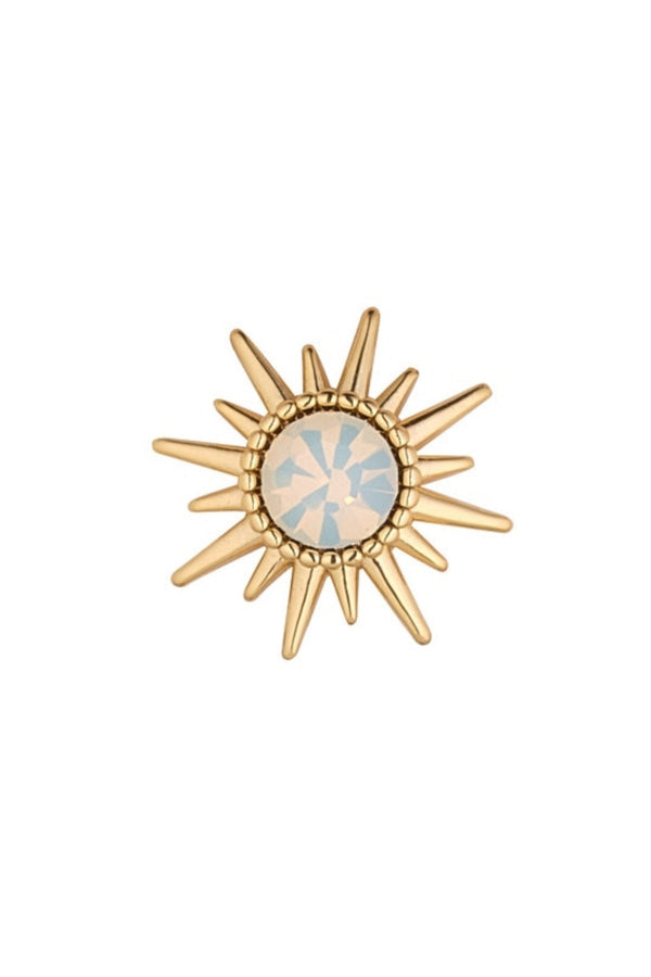 Carraig Donn White Opal Crystal Sunshine Earrings