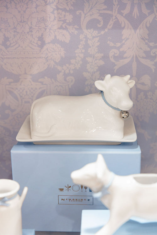 Whiteware Butter Dish