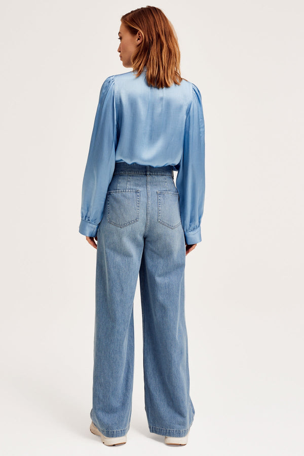 Carraig Donn Wide Leg Denim Jeans