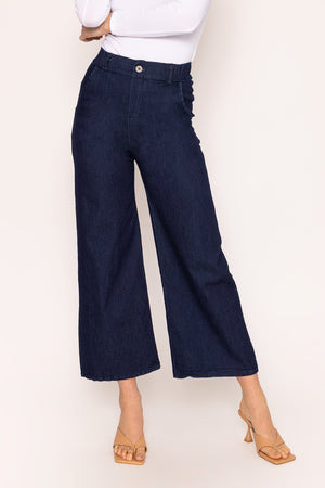 Carraig Donn Wide Leg Jeans in Denim
