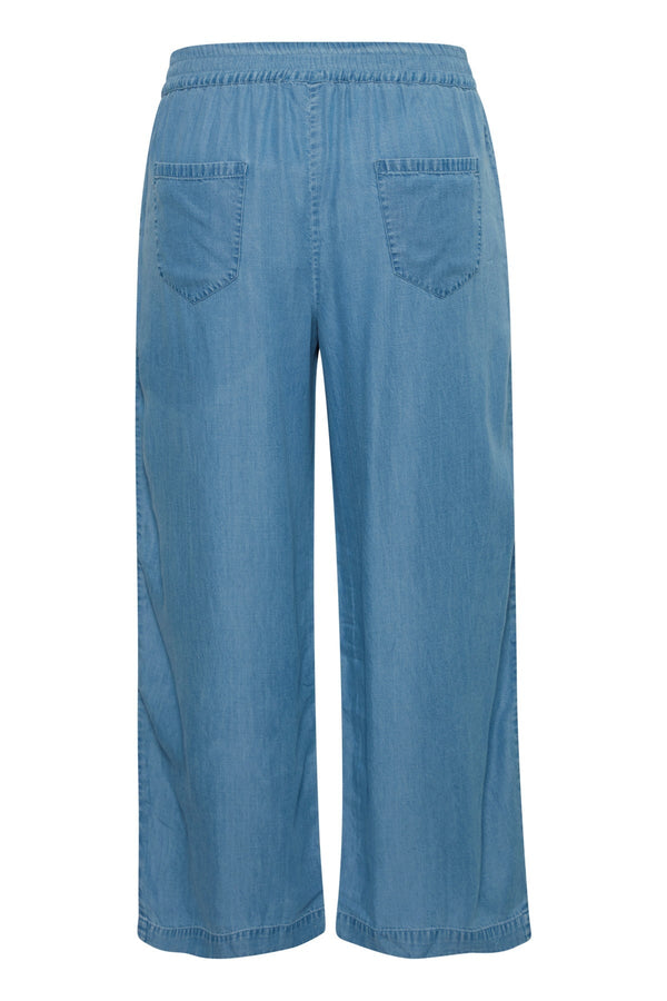Carraig Donn Wide Leg Jeans in Denim