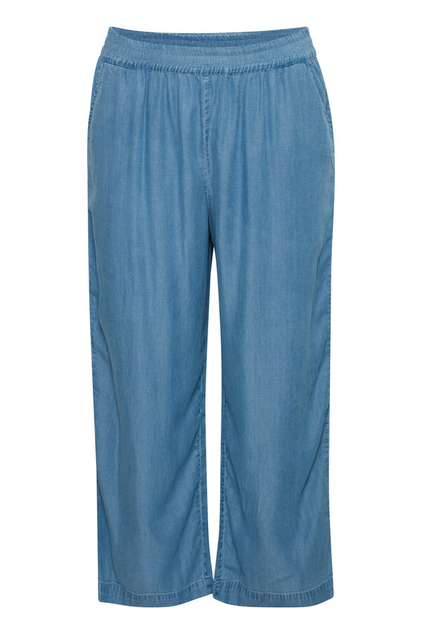 Carraig Donn Wide Leg Jeans in Denim
