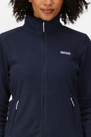 Carraig Donn Women's Floreo IV Full Zip Fleece in Navy