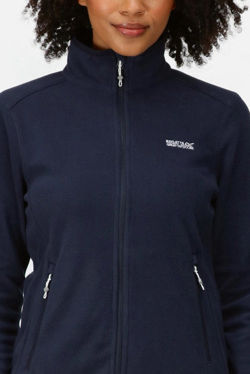 Carraig Donn Women's Floreo IV Full Zip Fleece in Navy