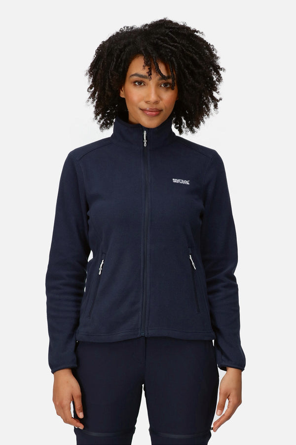Carraig Donn Women's Floreo IV Full Zip Fleece in Navy