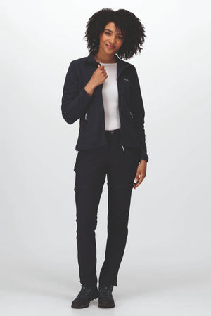 Carraig Donn Women's Floreo IV Full Zip Fleece in Navy