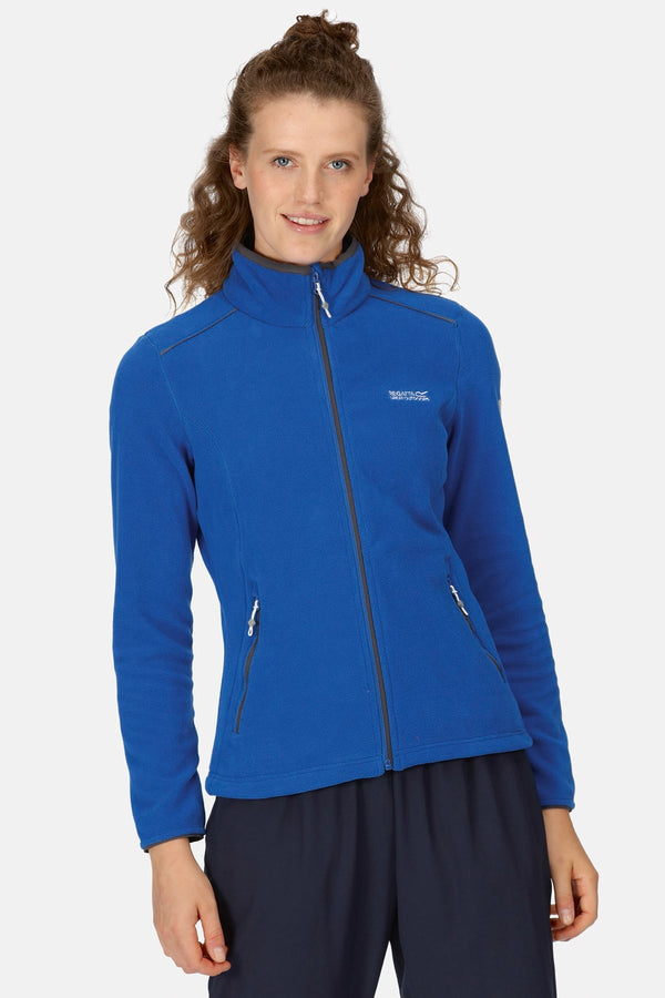 Carraig Donn Women's Floreo IV Full Zip Fleece in Olympian Blue