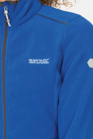 Carraig Donn Women's Floreo IV Full Zip Fleece in Olympian Blue