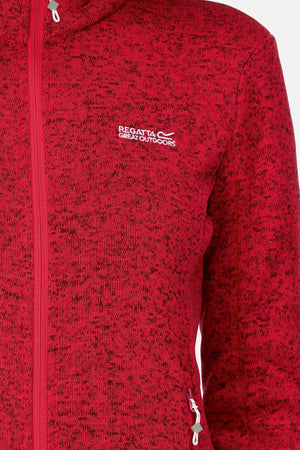Carraig Donn Women's Newhill Full Zip Fleece in Pink Potion