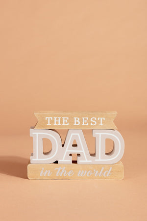 Carraig Donn Wooden Dad Plaque