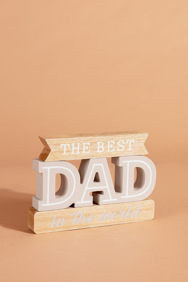 Carraig Donn Wooden Dad Plaque