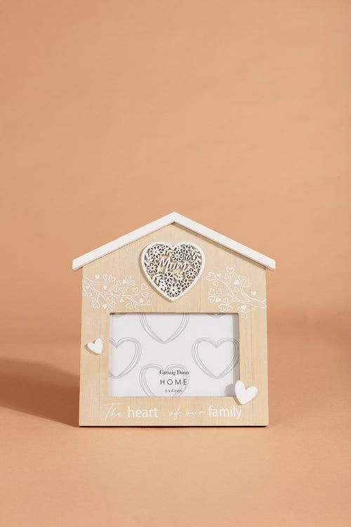 Wooden Mum Photo Frame