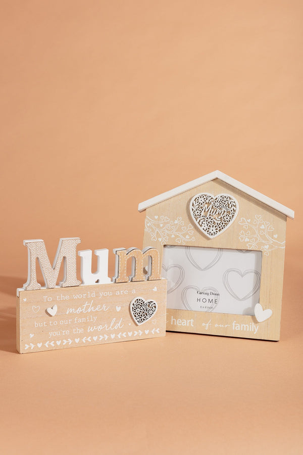 Carraig Donn Wooden Mum Plaque