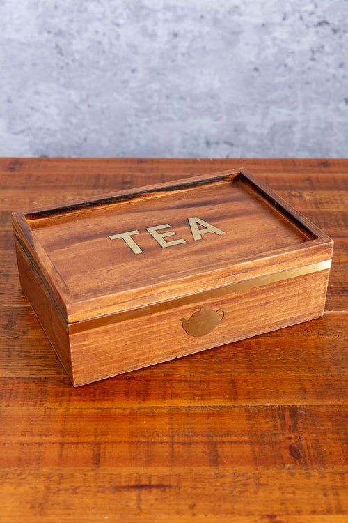 Wooden Tea Box