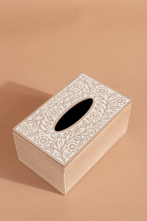 Wooden Tissue Box