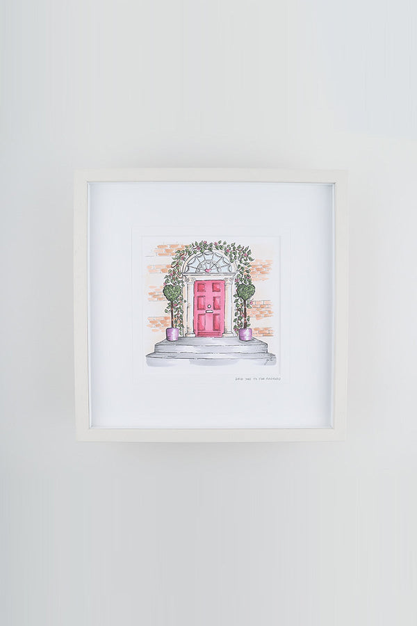 Carraig Donn Yes To The Address Large Framed Art Print