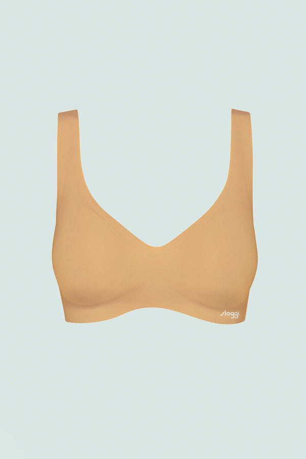 Carraig Donn Zero Feel Bralette in Cognac