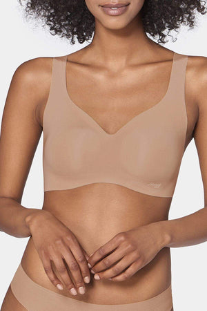 Carraig Donn Zero Feel Bralette in Cognac