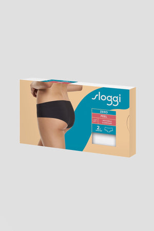 Carraig Donn Zero Feel Hipster 2 Pack Briefs in White